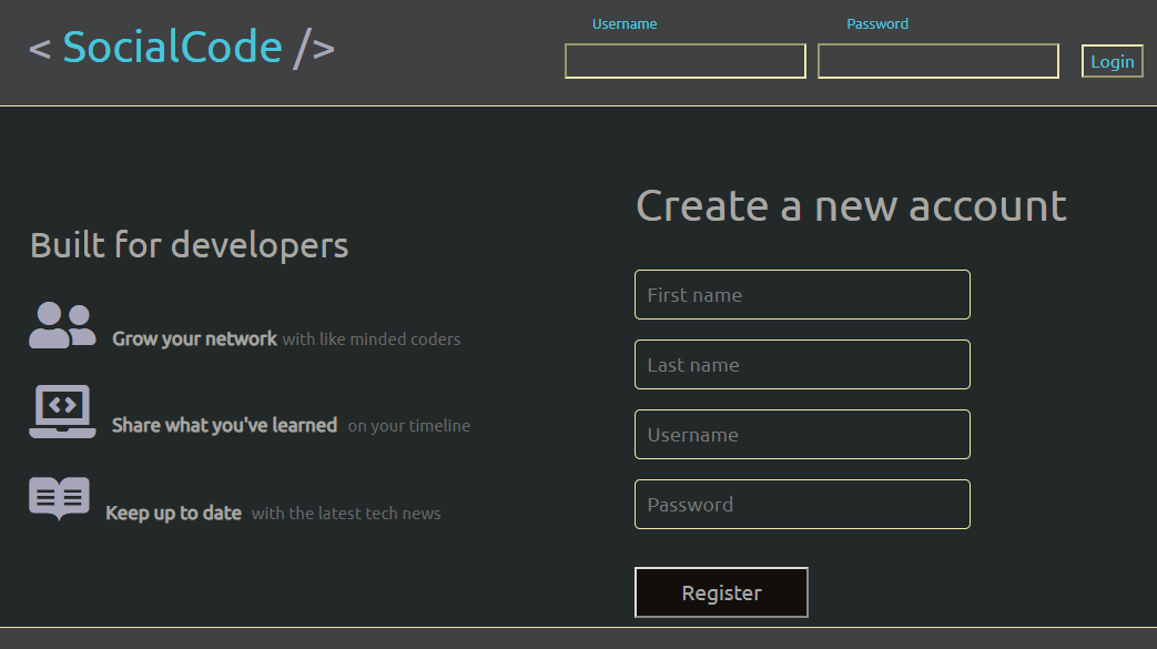 Social Code App